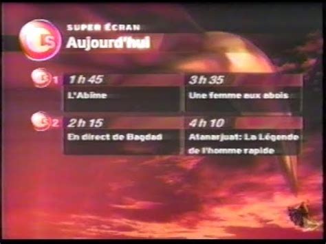 super ecran horaire|Super Écran 4 HDTV